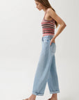 Donny Rolled Hem Boyfriend Jean side