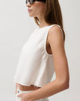 Rue Cropped Swing Shirt side