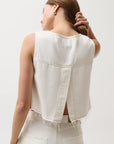 Rue Cropped Swing Shirt back