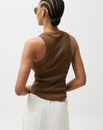 Nissi Tank Top Java back
