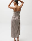 Bianca Shirred Bodice Dress back