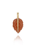 Carnelian Petal Pendant