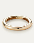 Jenny Bird Gia Mega Bangle in Gold flat lay