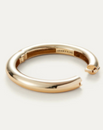 Jenny Bird Gia Mega Bangle in Gold opened