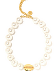 Venessa Arizaga Oceansides Pearl Necklace flat lay