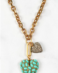Elizabeth Cole Loveza Necklace flat lay