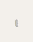 Pave Diamond Spacer Big Bead 14k Yellow Gold by itself