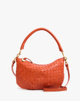 Petite Moyen Messenger Saltillo Diagonal Woven by itself front