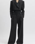 Stone Suiting Trouser Pant full body front