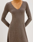 Sabrina Midi Dress close up front view