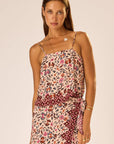 Fern Cami Top in Wildflower Spice close up front view