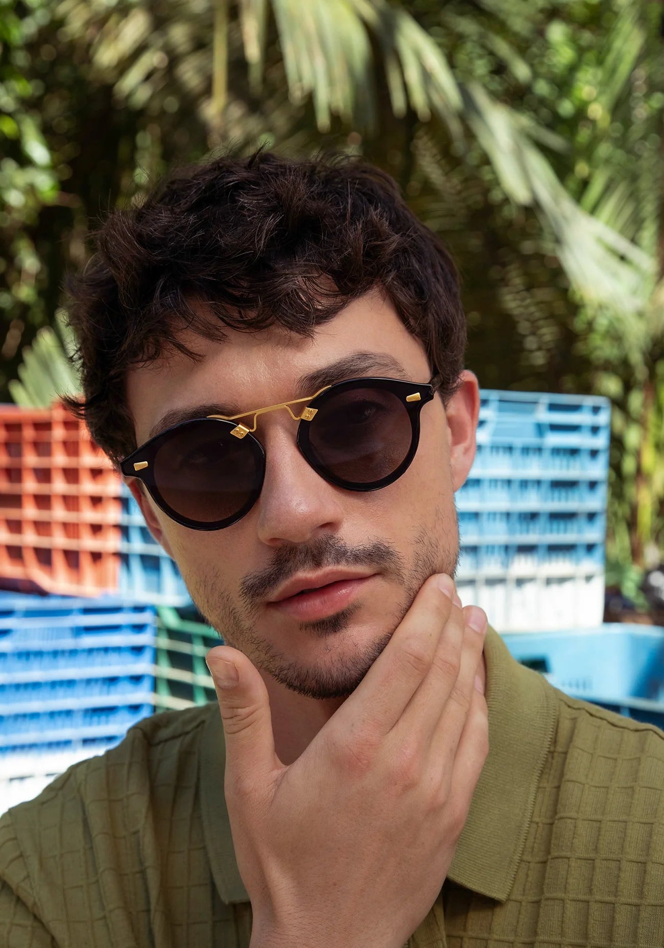 STL Nylon Black + Shadow 24k Polarized Sunglasses – Penelope T
