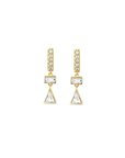 Sierra Winter Deco Earrings side by side