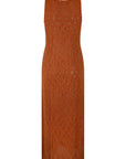 Rhodes Knit Maxi Dress by itself back