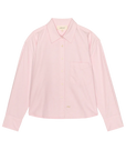 Pink shirt on a white background