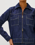 Trabuco Denim Jacket close up