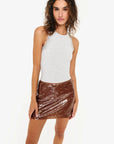 Cami NYC Rian Rib Knit Tank front view