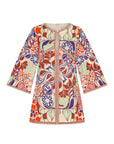 Ummi Mini Dress Punta Print by itself front