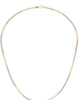 Adine Reyter Ombre Bead Chain Necklace additional front view