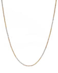 Adine Reyter Ombre Bead Chain Necklace
front view