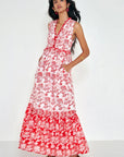 Constance Dress full body front view on model