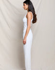 Blondie Long Tank White full body side