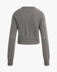Cropped Rebecca Cardigan by itself back