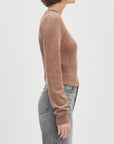 The Elena Long Sleeve Top side view