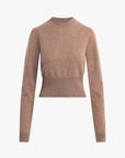 The Elena Long Sleeve Top by itself front