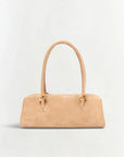 Devon Suede Shoulder Bag by itself front