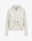 Paola Stripe Shirt by itself