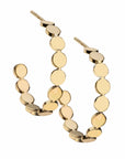 Margaux 1" Hoops side by side