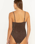 Lurex Malta One Piece Chocolate back
