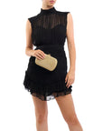 Martina Rope Clutch held by model
