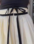 Angelina Skirt with black tank, calf hair boots and burgundy bag video