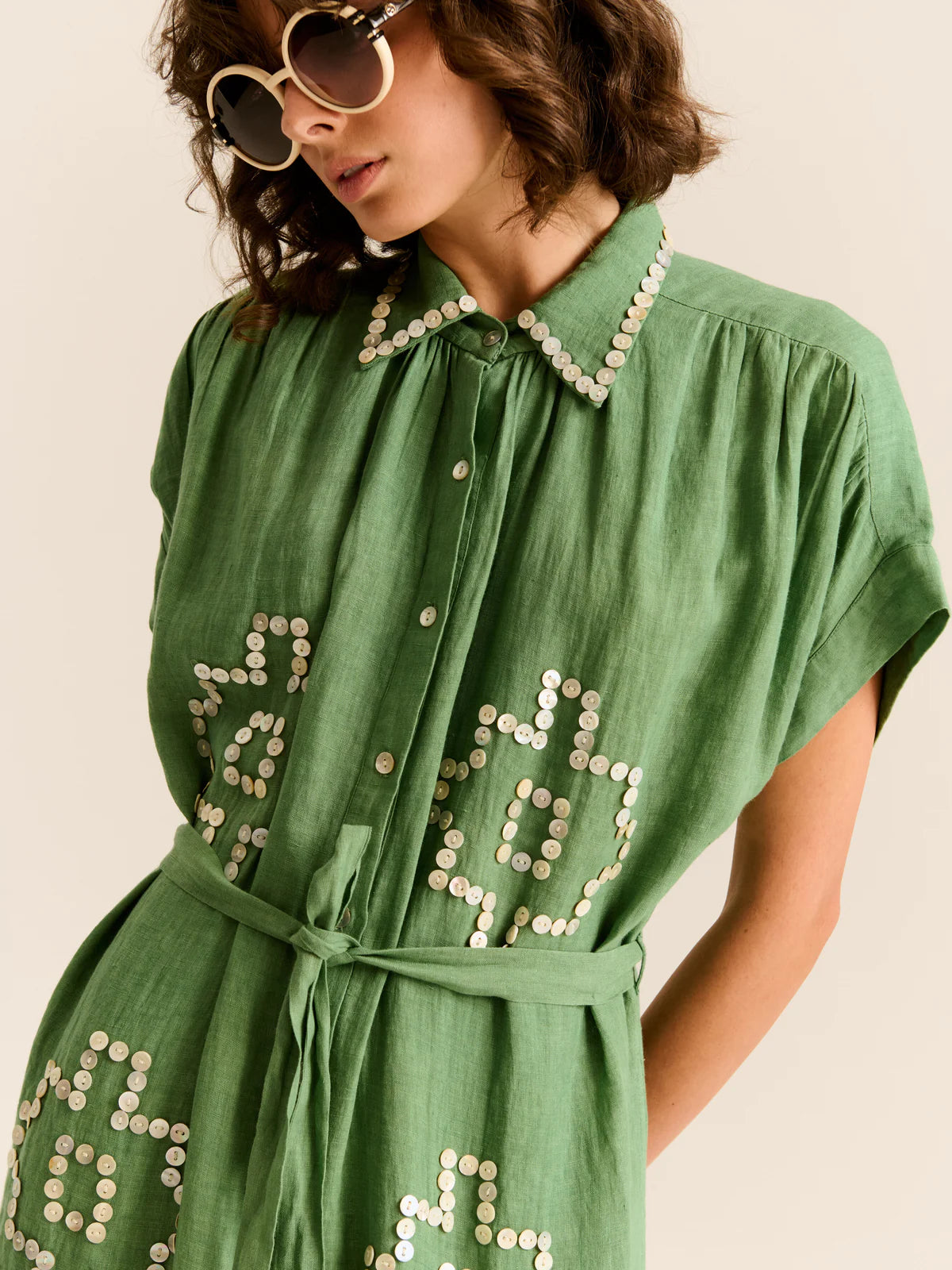 short kaftan dress Valerie Short Sleeve Kaftan Dress – Penelope T