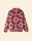 Ridge Pullover Mosiac Tile Print by itself back