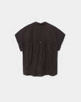 Black Lexi Shirt by itself back