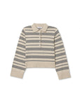 Ximena Stripe Sweater Top by itself