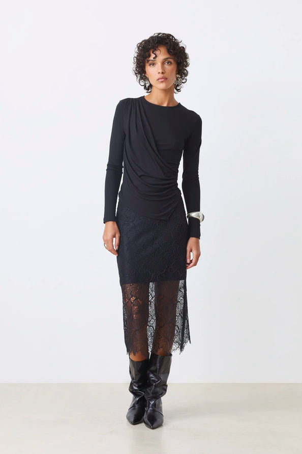 Mirko Top with lace skirt