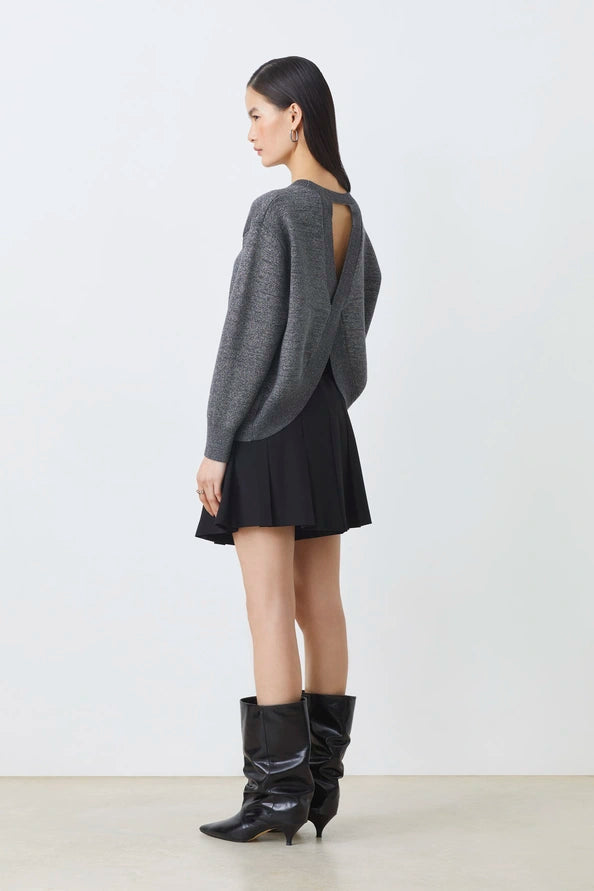 Payeti Lurex Sweater full body back