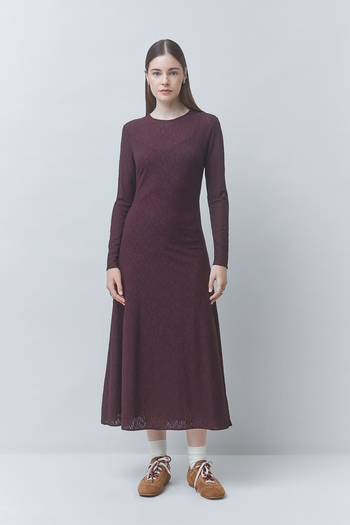 Calixt Dress front view on model