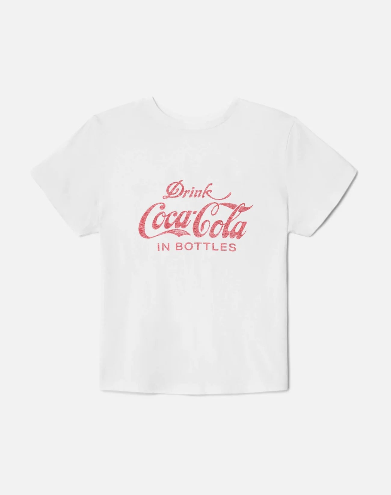 1950s Boxy Tee Coke In Bottles laid flat