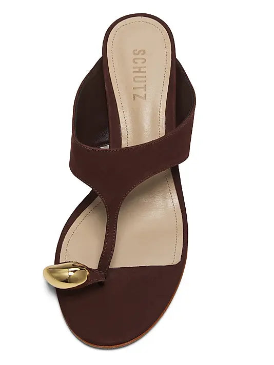 Maise Low Curved Heel top view