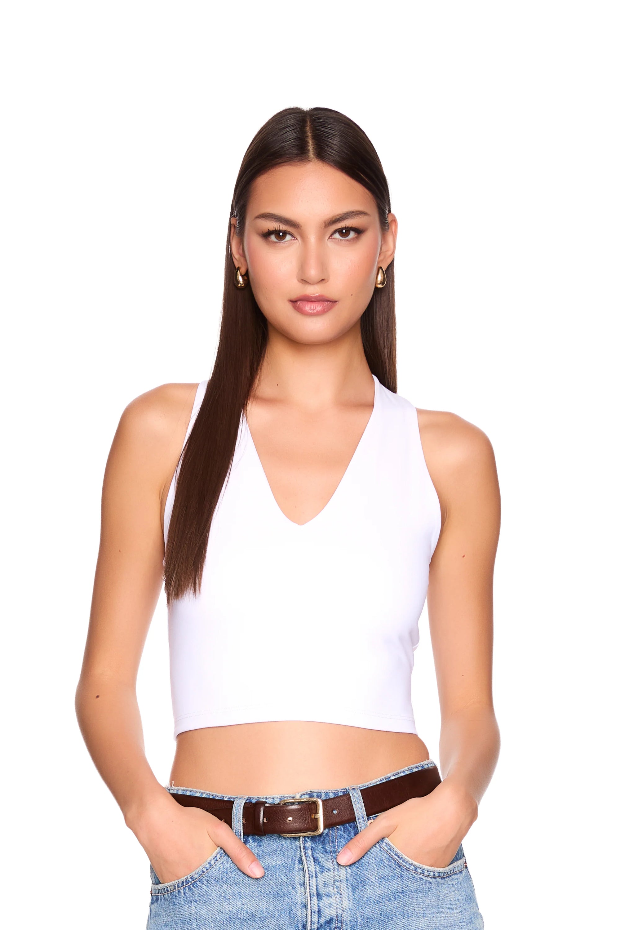 Urban V Neck Tank front