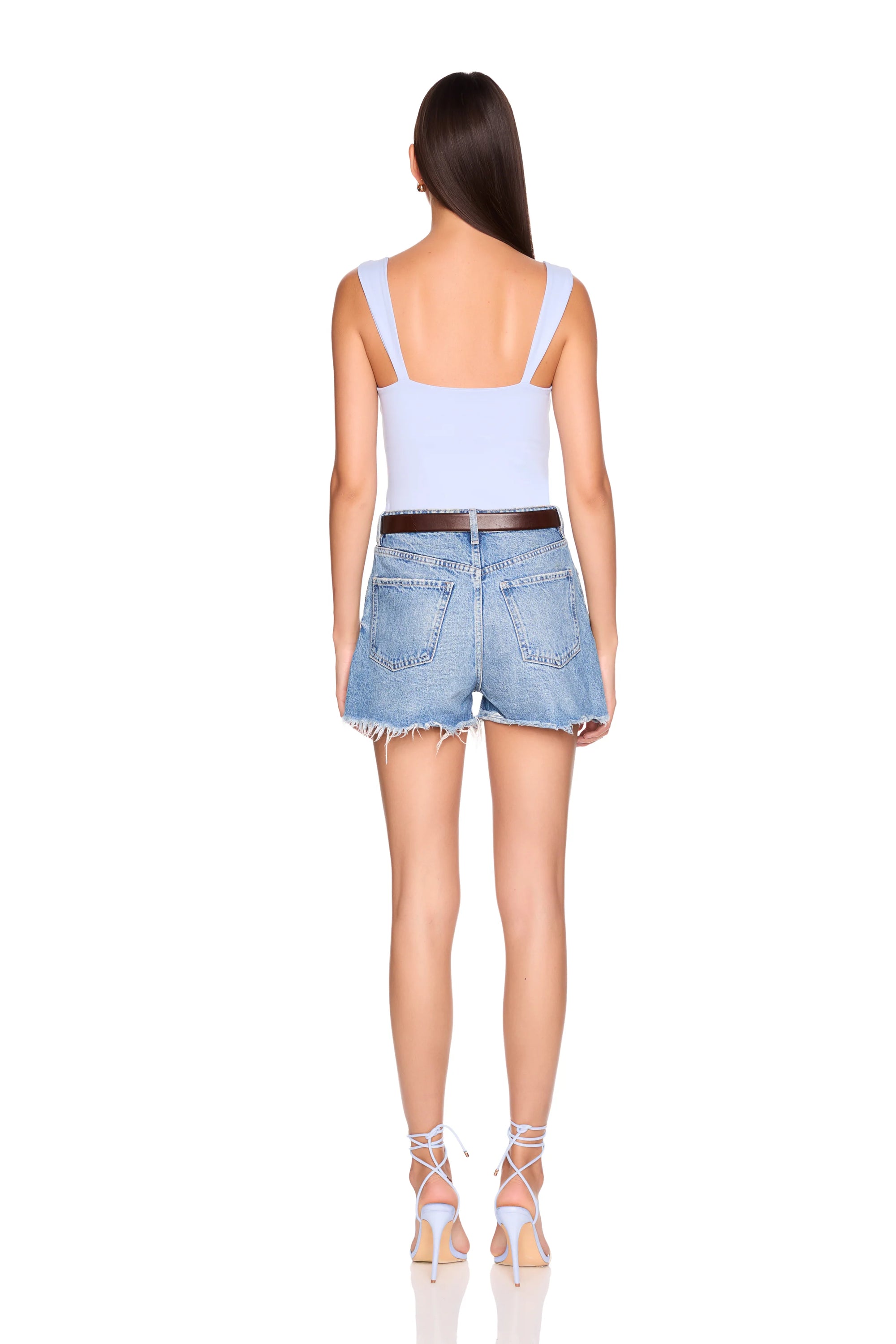 Angle Strap Top full body back