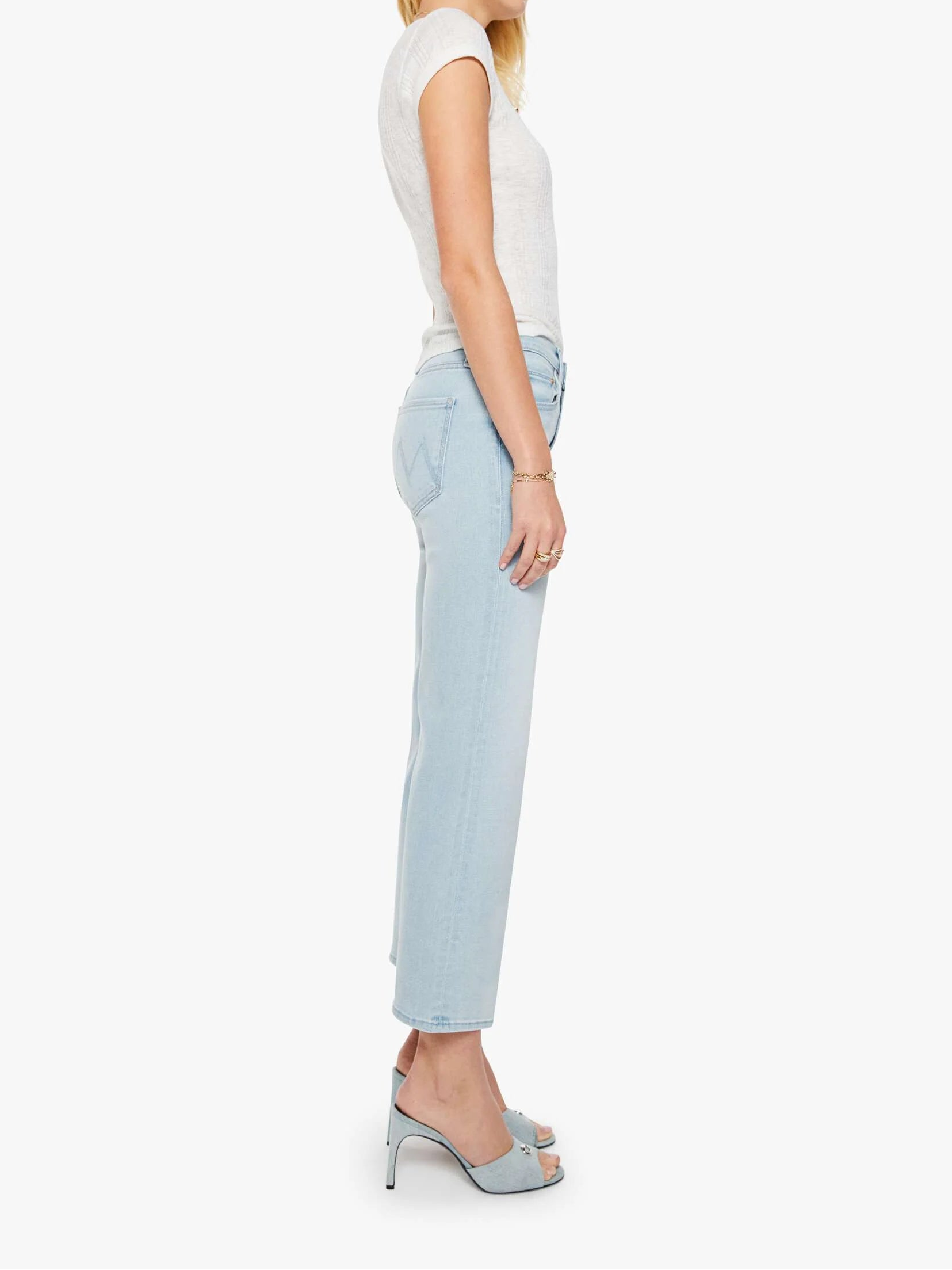 The Mid Rise Rambler Zip Ankle full body side