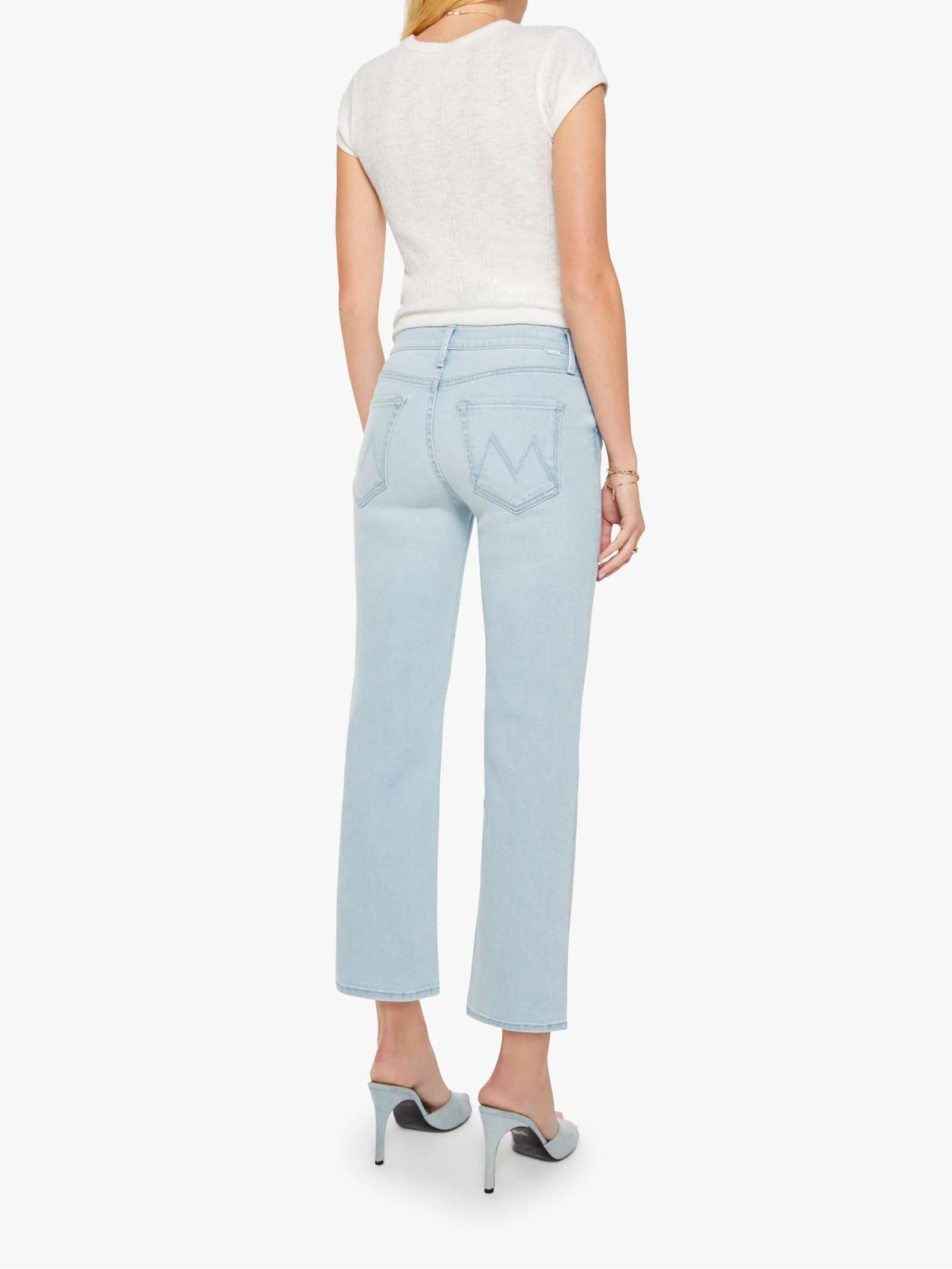 The Mid Rise Rambler Zip Ankle full body back