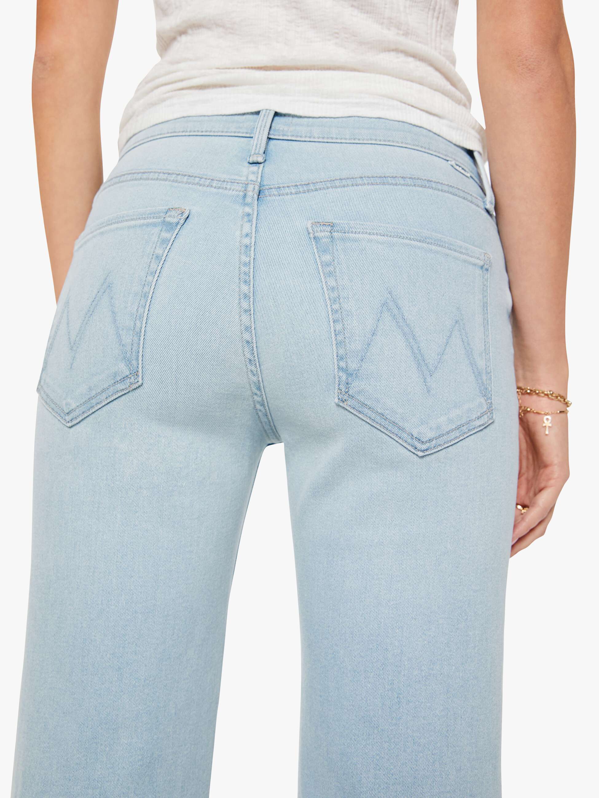 The Mid Rise Rambler Zip Ankle close up back