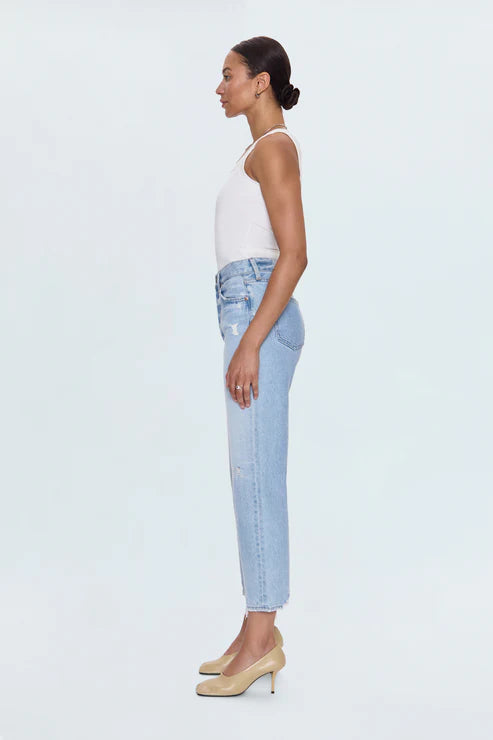 Cassie Crop Jean side